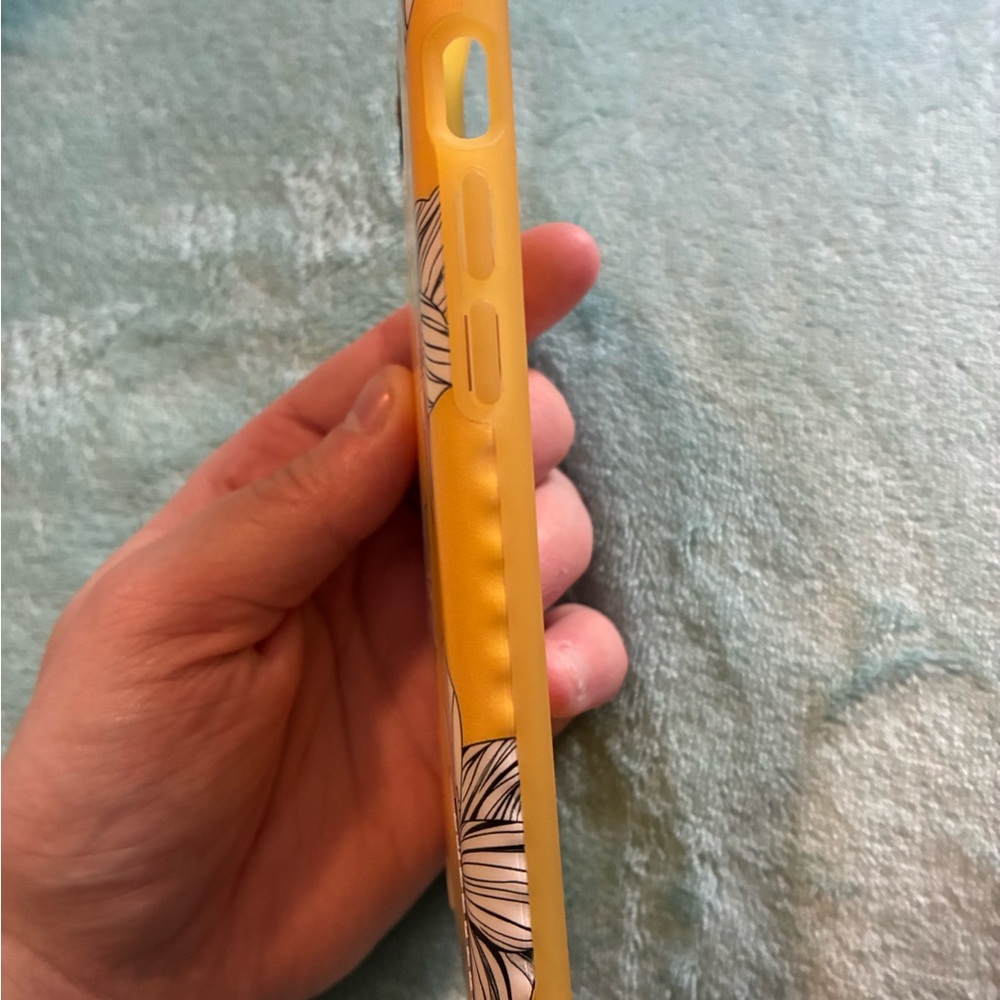 Yellow Floral Phone Case - Picture 2 of 5